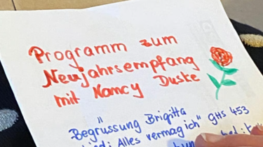 A New Year's Reception in Stralsund, Germany